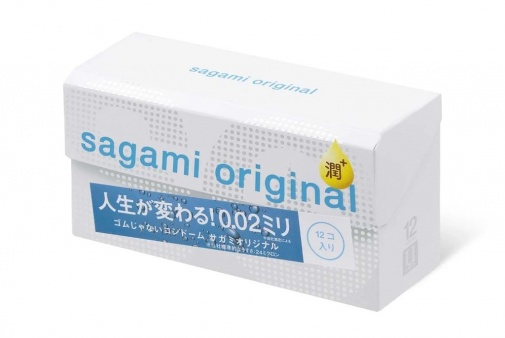 Sagami - Original 0.02 Extra Lubricated (2G) 12's Pack photo