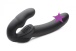 Strap U - Evoke Super Charged Vibrating Strapless Dildo - Black photo-2