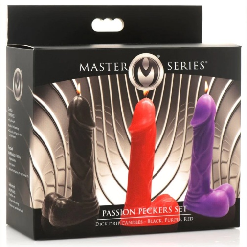 Master Series - Passion Peckers Candle Set photo
