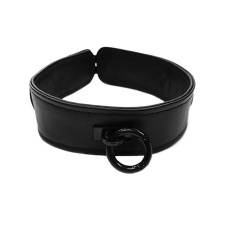 Rouge - Leather Collar - Total Black photo