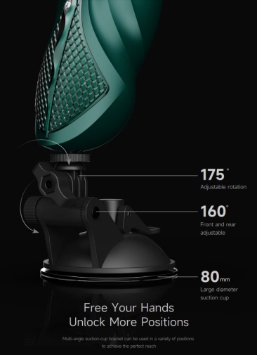 Zalo - Sesh 性爱机器 可遥距控制 - 蓝绿色 照片