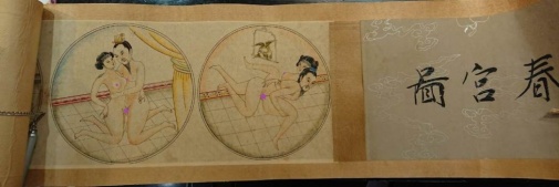 Chinese Erotic Painting (Scroll) photo