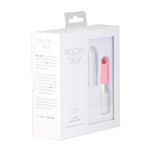 Pillow Talk - Lusty Flickering Massager - Pink photo
