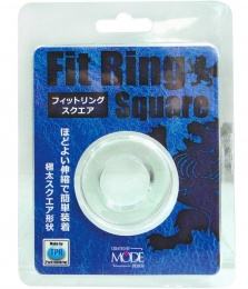 Mode Design - Fit Ring - Square - Clear photo