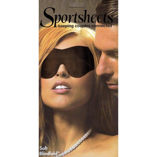 Sportsheets - Soft Blindfold - Black photo