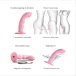 Strap-On-Me - Wave Tapping Dildo - Coral Pink photo-5