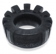 Oxballs - Cock Lug Lugged 阴茎环 - 黑色 照片