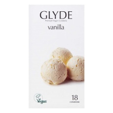 Glyde Vegan - Vanilla Condoms 18's Pack photo
