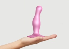 Strap-On-Me - Curvy Dildo Plug S - Sugar Pink 照片