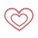 Bijoux Indiscrets - Mimi Heart Nipple Covers - Red photo