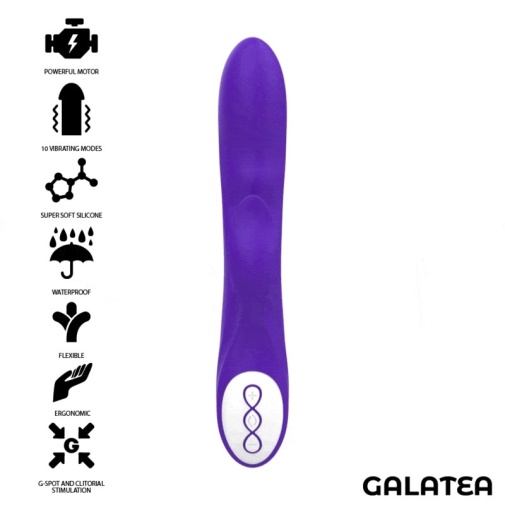 Galatea - Galo Rabbit Vibrator - Purple photo