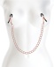 NS Novelties - Bound DC2 Nipple Chain Clamps - Rose Gold photo-2
