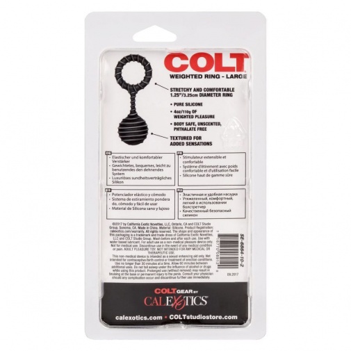 CEN - Colt Weighted Ring L - Black photo