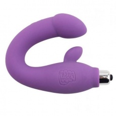 Chisa - Goddess Dual Glit G-Spot Vibrator - Bright Purple photo