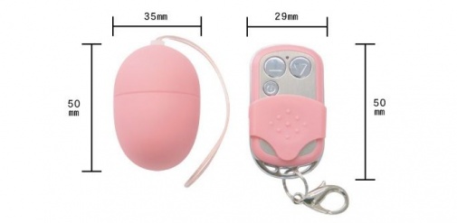 A-One - Vaginal Egg Remote Control Rotor - Pink photo