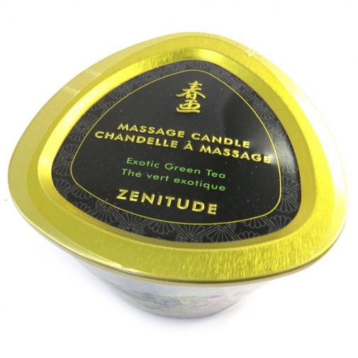 Shunga - Zenitude Massage Candle Exotic Green Tea - 170ml photo