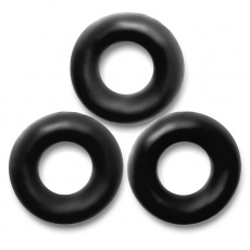 Oxballs - Fat Willy Cockring 3's Pack - Black photo