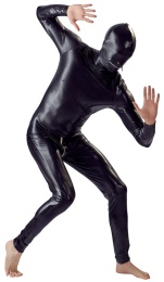 FC - 男性全身透氣套裝 大碼 - 黑色 照片