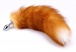 MT - Anal Plug M-size with Fox fur tail photo-2