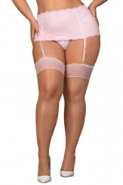 Obsessive - Girlly Stockings - Pink - XXL photo