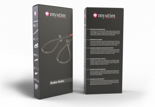 Mystim - Rodeo Robin Electro Penis Strap - Black photo