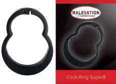 Malesation - Super8 阴茎环 - 黑色 照片