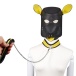 MT - Face Mask w Leash - Yellow/Black photo-2