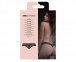 Underneath - Mira Crotchless G-String w Pearl - Black - S/M photo-6