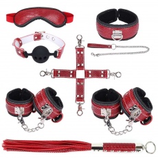 MT - Slave Training Bondage Set - Red photo