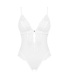 Obsessive - Heavenlly Crotchless Teddy - White - XS/S photo-7