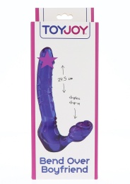 ToyJoy - Bend Over Boyfriend Strap-On - Blue photo