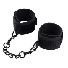 MT - Cotton Handcuffs - Black photo