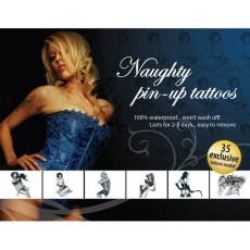 Tattoo Set - Naughty Pin-Up photo