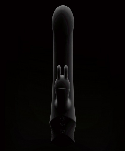 Drywell - Rotating & Thrusting Rabbit Vibrator - Black photo