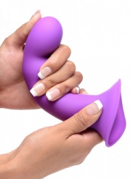 Squeeze-It - 波浪形假陽具 - 紫色 照片