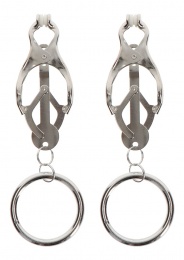 Taboom - Butterfly Nipple Clamps - Silver photo