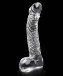 Icicles - Dildo Massager No.61 - Clear photo-3