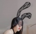 SB - Lace Bunny Ears - Black photo-2