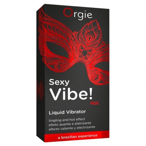 Orgie - Sexy Vibe Hot - Liquid Vibrator - 15ml photo
