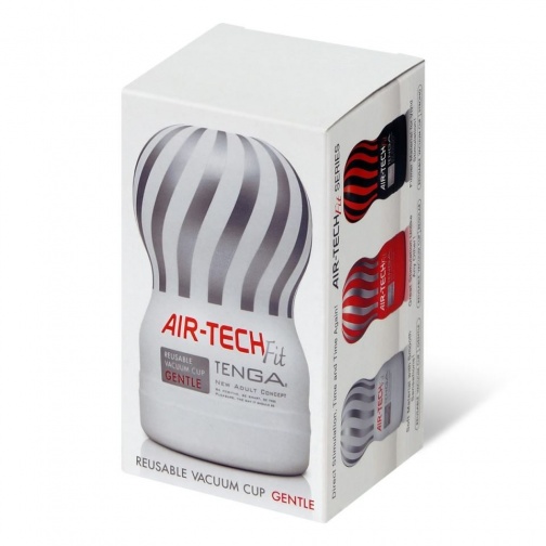 Tenga - Air-Tech Fit Reusable Vacuum Cup Gentle - White photo
