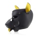 MT - Face Mask w Leash - Yellow/Black photo-6