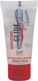 Hot - Glide Liquid Pleasure Warming Lube Water-Based - 30ml photo