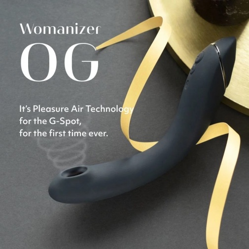 Womanizer - OG Pleasure Air G 點吸啜按摩棒 - 深灰色 照片