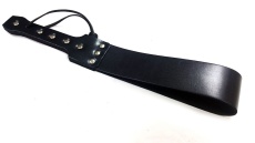 Rouge - Leather Folded Paddle - Black photo