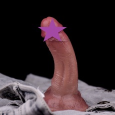 FAAK - Morris 仿真假陽具 連帶陰毛的陰囊 照片