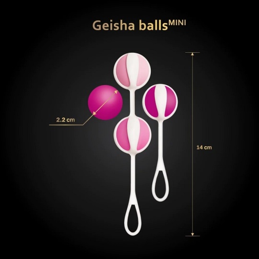 Gvibe - Geisha Balls Mini - Raspberry photo