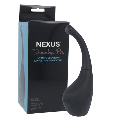 Nexus - Douche Pro Enema Bulb - Black photo