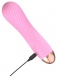 Cuties - Grooved Mini Vibrator - Pink photo-4