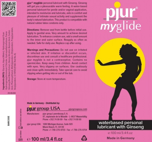 Pjur - Myglide Stimulating & Warming - 100ml photo
