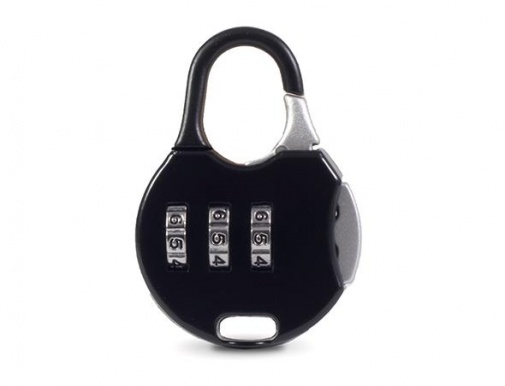 Lock-a-Willy - Silicone Chastity Device - Black photo